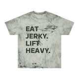Eat Jerky = Lift Heavy, plain and simple