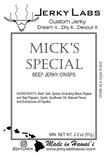 Mick's Special